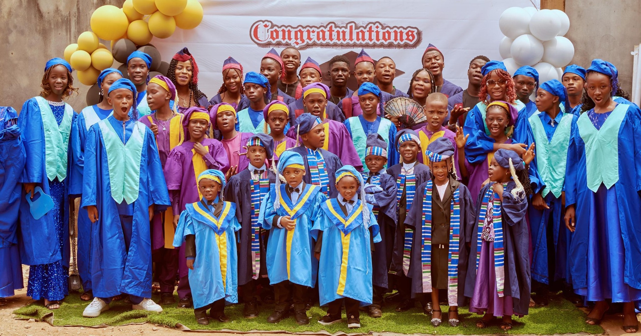 Students participating in classroom learning activities